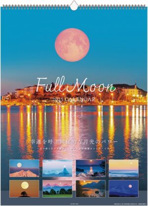 2025年 満月 カレンダー 開運 幸運日入り 神秘 FULL MOON