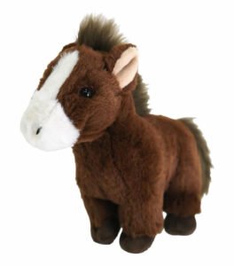 茶色い 馬 ウマ ぬいぐるみ かわいい ブラウン 2026年 干支 午年 うまどし 出産祝い プレゼント