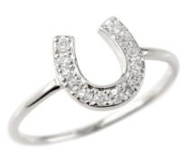 馬蹄 指輪 シルバー デザイン リング 馬の蹄 ひづめ 仕事運 蹄鉄 ホースシュー