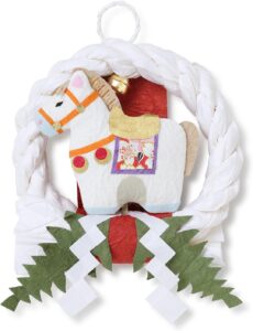 白い馬 おしゃれな デザイン しめ縄 しめ飾り 2026年 午 正月 玄関