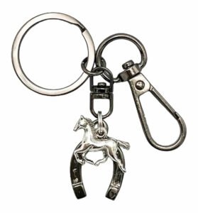 馬蹄 アクセサリー キーリング 2026年 干支 午年 馬 シルバー