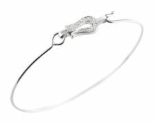 馬蹄 ブレスレット シルバー ダイヤモンド レディース アクセサリー 2026年 午年 馬の蹄