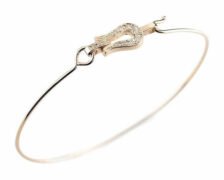 馬蹄 ブレスレット 18金 ピンク ゴールド ダイヤモンド レディース アクセサリー 2026年 午年 馬の蹄