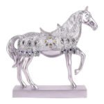 銀の馬 風水置物 銀色 シルバー おしゃれな オブジェ 2026年 午年 成功 仕事運アップ