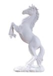 白い馬の置物 風水 ホワイト 玄関 リビング 跳ね馬 飛躍 健康運 浄化 2026年 午年