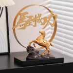 馬 置物 金の馬 2026年 干支 午年 馬到成功 玄関 風水 グッズ 金運 勉強 仕事運 家庭運 縁起物 ゴールド