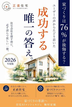 家づくりは76％が後悔する 成功する唯一の答え